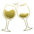 Icône verres à vin