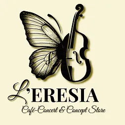 Logo L’Eresia fond beige